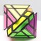 Cuberspeed 3x3 Octahedron Black Speed Cube stickerless Magic Cube Different Shapes Cube with Titles Puzzle