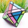 Cuberspeed 3x3 Octahedron Black Speed Cube stickerless Magic Cube Different Shapes Cube with Titles Puzzle