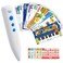 TEKFUN Talking Pen Learning Poster Set, 11 Charts and 6 Sticker Sheets