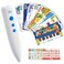 TEKFUN Talking Pen Learning Poster Set, 11 Charts and 6 Sticker Sheets