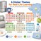 TEKFUN Talking Pen Learning Poster Set, 11 Charts and 6 Sticker Sheets
