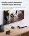 avedio links HDMI Switch 3-Port 4K@60Hz Aluminum Alloy [with 4FT HDMI 2.0 Cable] 4K 3 Way HDMI Selector Switch 3 in 1 Out Support HDCP 2.2, HDR 10 (Black)