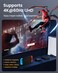 avedio links HDMI Switch 3-Port 4K@60Hz Aluminum Alloy [with 4FT HDMI 2.0 Cable] 4K 3 Way HDMI Selector Switch 3 in 1 Out Support HDCP 2.2, HDR 10 (Black)