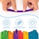 180 Pcs 6&rdquo; Colored Jumbo Wooden Craft Sticks, Rainbow Wooden Popsicle Sticks, Wide Lollipop Sticks, Treat Sticks Ice Pop Sticks fir Creative Designs or Kids Education, Home Art Projects
