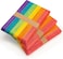 180 Pcs 6&rdquo; Colored Jumbo Wooden Craft Sticks, Rainbow Wooden Popsicle Sticks, Wide Lollipop Sticks, Treat Sticks Ice Pop Sticks fir Creative Designs or Kids Education, Home Art Projects