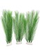 JIEOU Plastic Plants for Fish Tank Decorations Large Artificial Aquarium Decor and Accessories, Safe for All Fish &amp; Pets (Green)