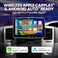 Boss Audio Systems Bcpa10 - Single Din Chassis With Detachable 10.1 Inch Capacitive Touchscreen, Apple Carplay, Android Auto, Bluetooth, No DVD, RGB Illumination, High Resolution Flac Audio
