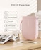 NIIMBOT Label Maker Bluetooth Mini Label Printer D11 Upgraded Version, Portable Label Maker with Tape Thermal Sticker Small Labeler, 300 DPI High Clearity Rechargeable, Pink
