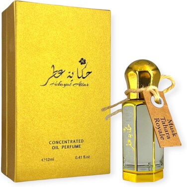 Hekayat Attar MUSK TAHARA ROYALE 12 ML CONCENTRATED OIL PERFUME