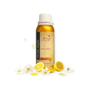 Hekayat Attar Oud Musky Majlis Aroma Diffuser Oil 200 ml