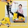 Children's Ride-On Suitcase,Travel Rolling Kid's Luggage with Wheels Carry Trolley Luggage, Travel Suitcase with Safety Belt &amp; Telescoping Handle,Children's Day Gift (Yellow Duck)