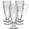 Coffee Glass Mug -250ml - 6 Pack - Glass Mugs with Handle, Infusion Mug, Coffee Cups Perfect for Cappuccino, Latte, Tea, Espresso