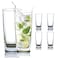 Drinking Glasses (Set of 6-300ml- Glasses, Clear Tall Glass Cups, Cocktail Glasses, Lead-free, Glass for Kitchen, Beer, Juice, Whiskey, Mojito Cocktail Glasses for Bar Glassware