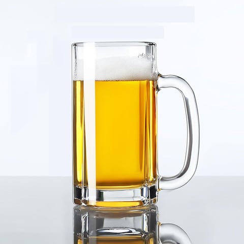 Tumbler Glasses Set of 6, 320ml - Glass Cups, Heavy Base Juice Glass, Small Drinking Glasses Set