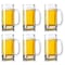 Tumbler Glasses Set of 6, 320ml - Glass Cups, Heavy Base Juice Glass, Small Drinking Glasses Set