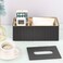 PU Leather Tissue Box Cover Holder Multifunctional, Napkin Holder, Modern Facial Tissue Pumping Paper Decorative Tissue Pen Remote Organizer