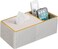 PU Leather Tissue Box Cover Holder Multifunctional, Napkin Holder, Modern Facial Tissue Pumping Paper Decorative Tissue Pen Remote Organizer
