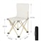 كرسي تخييم، كرسي تخييم خارجي قابل للطي، كرسي صيد صغير محمول