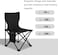 Portable Folding Camping Chair with Carry Bag for Adults, Folding Chair, Collapsible Anti-Slip Padded Oxford Cloth Stool for Beach Gardening