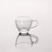 Glass Coffee Mug 6Pcs Set 80ml, Cute Creative Cup Unique Bead Design for Office and Home, Dishwasher and Microwave Safe