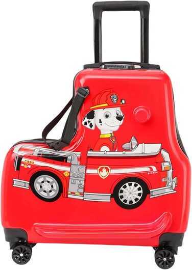 Kids Luggage Traveling Ride-On Suitcase, Children's Unique Design Ride-On Luggage - Trolley Luggage