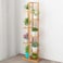Plant Stand 6 Tier - Solid Wood Flower Rack Balcony Fleshy Simple Modern Living Room Indoor Outdoor Balcony