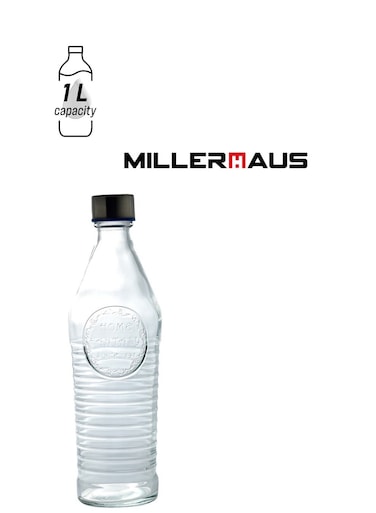 Water Bottle 1.0 L - Glass Water Bottile