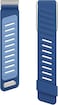 Silicone Wristband Compatible with Whoop 5.0 Band, Comfort Durable Soft Adjustable Silicone Sports Loop Strap for Men &amp; Women, with U Shapped Connector  Blue -One / Peak