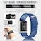 Silicone Wristband Compatible with Whoop 5.0 Band, Comfort Durable Soft Adjustable Silicone Sports Loop Strap for Men &amp; Women, with U Shapped Connector  Blue -One / Peak