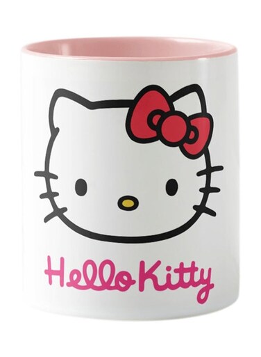 Piece Hello Kitty Printed Mug White &amp; Pink