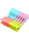 YANEK Plastic Windbreak Clips Fashion Clothes Pegs - 20 Pieces/ Set