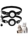 SimpleThings 2Pack Airtag Cat Collar, Reflective Air Tag Cat Collars with Safety Buckle and Removable Bell, Cat Collar with Waterproof Airtag Holder Compatible with Apple Airtag Small Pet Collar