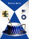 Ceramic Royal Blue Coffee Cup Saucer Spoon Set ,Coffee Mug Set, Gift Box Set,Cup Wall Thickened,Heat Insulation, Smooth and Delicate Glaze, for Espresso, Latte ,Tea. for Kitchen Daily, Wedding Party, Hotel Restaurant,Ramadan Gifts
