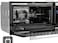 CM SCREEN INOX 100 90cm Built-In Electric Oven &ndash; 100L Multifunction Oven with Rotisserie &amp; Digital Timer