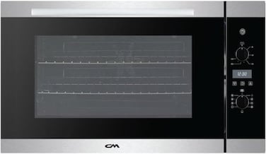 CM SCREEN INOX 100 90cm Built-In Electric Oven &ndash; 100L Multifunction Oven with Rotisserie &amp; Digital Timer