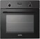 CM ZEN Built In Electric Oven 60cm, 76L Kitchen Oven with 16 Cooking Functions, Convection Fan &amp; Air Fry, Digital Touch Control, Electric Oven with Grill, Black Built In Oven for Modern Home Kitchen