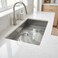 Single Bowl Under-Mount Kitchen Sink &ndash; Stainless Steel Utility Sink with R10 Corners, 77x44cm