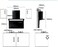 CM JADE NERO 90cm Wall Mounted Range Hood &ndash; Black Glass Hood with Hand Sensor &amp; 1400 m&sup3;/h Airflow