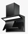 CM JADE NERO 90cm Wall Mounted Range Hood &ndash; Black Glass Hood with Hand Sensor &amp; 1400 m&sup3;/h Airflow