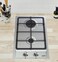 CM QUADRA 30 G Built-In Gas Hob &ndash; Compact LPG Cooktop with 3000W Rapid, Auxiliary Simmer Burner &amp; Triple Flame Wok Burner