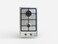 CM QUADRA 30 G Built-In Gas Hob &ndash; Compact LPG Cooktop with 3000W Rapid, Auxiliary Simmer Burner &amp; Triple Flame Wok Burner