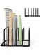 Cutting Board Organizer Rack - Black Holder Stand for Cutting Boards, Baking Sheets, and Bakeware Storage for Countertop
