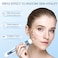 Hydra Pen H5 Professional Wireless Microneedling Pen with EMS &amp; 3ml Serum Chamber, Adjustable 0-1.0mm Needle Depth, 6 Speed Levels, Rechargeable Skin Care Device with 2 x 12 Pin Replacement Cartridges