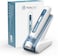 Hydra Pen H5 Professional Wireless Microneedling Pen with EMS &amp; 3ml Serum Chamber, Adjustable 0-1.0mm Needle Depth, 6 Speed Levels, Rechargeable Skin Care Device with 2 x 12 Pin Replacement Cartridges