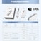 Bio.Pen Q2 Wireless Bio Microneedling Pen with EMS &amp; LED Light, Adjustable 0-1.5mm Beauty Device, 5 Speeds, Rechargeable Skin Care Tool for Face &amp; Scalp