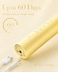 MySmile DY156 Electric Toothbrush for Adults, Rechargeable Sonic Battery Toothbrush Portable with 3 Brush Heads, 2 Mins 5 Modes Smart Timer, 45000VPM, One Charge for 60 Days (Black, M) &amp; MySmile DY156 Electric Toothbrush for Adults, Rechargeable Sonic Battery Toothbrush Portable with 3 Brush Heads, 2 Mins 5 Modes Smart Timer, 45000VPM, One Charge for 60 Days (yellow, medium size) Bundle