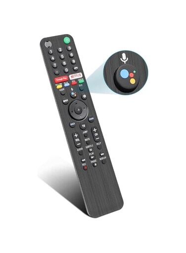 Universal Voice Remote Controller and Smart TV Bluetooth Remote,for Android 4K Ultra HD LED Internet KD XBR Series UHD LED 43 48 49 55 65 75 85 77 85 98 inches TV