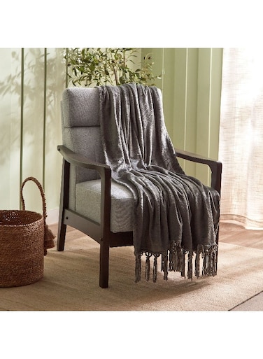 Box Lavish Diamond Embossed Throw 180 x 130 cm