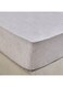 Box Queen Fitted Sheet - Light Grey - 1 Piece