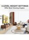 Tabletop TV Stand Mount for LED, LCD and OLED TVs